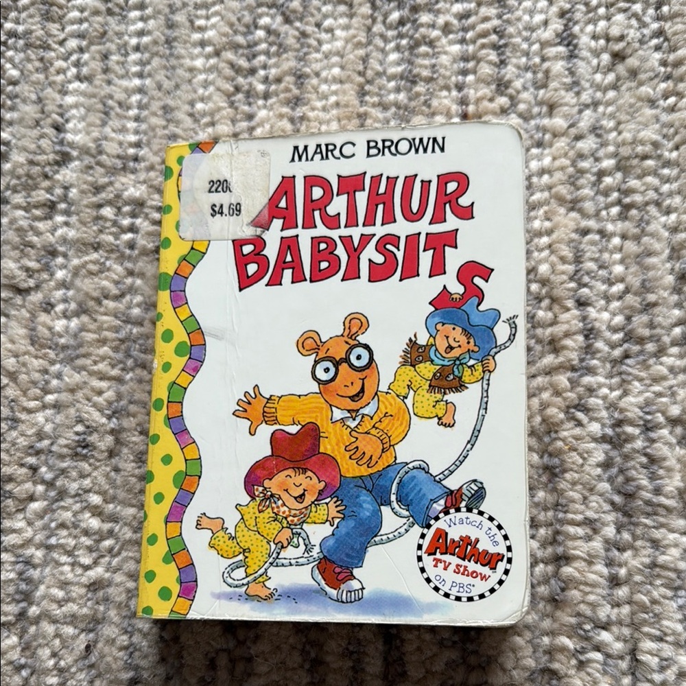 Arthur Babysits Children's Book